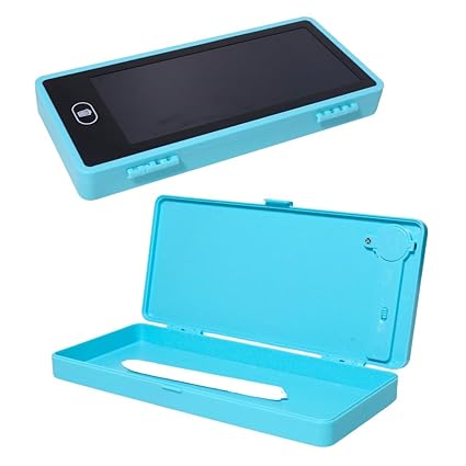 2-in-1 LCD Writing Tablet Pencil Case for Kids – Portable Digital Drawing Board & Storage Box