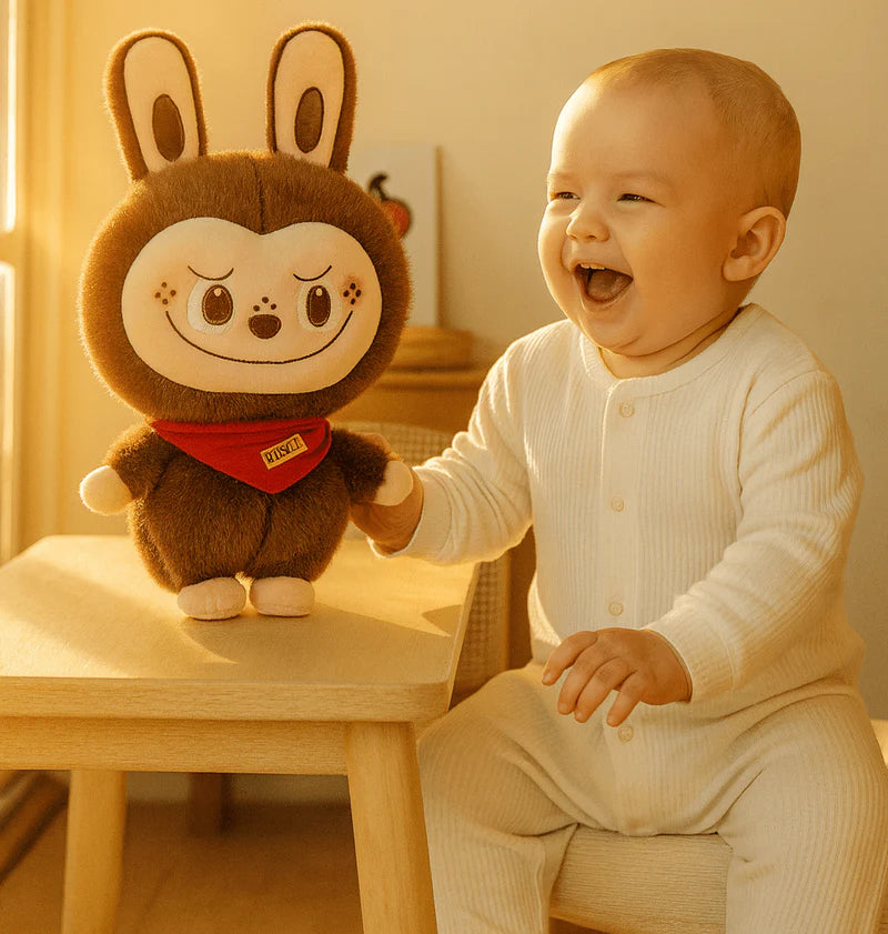 Labubu Cute Bunny Plush Toy – Soft Stuffed Animal Doll for Kids & Collectors, Kawaii Gift Toy