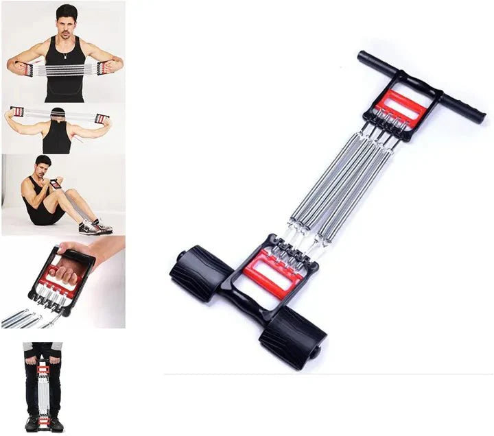 Multi-Function Spring Exerciser – Full Body Fitness Resistance Trainer for Home Workout & Strength Training